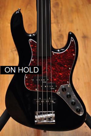 Sadowsky MetroExpress 21 Fret Hybrid PJ Fretless Solid Black High Polish Sadowsky MetroExpress 21 Fret Hybrid PJ Fretless Solid Black High Polish